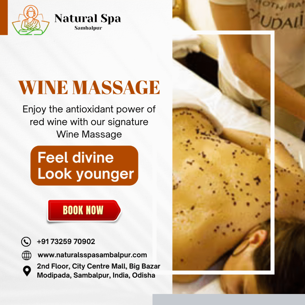 Wine massage