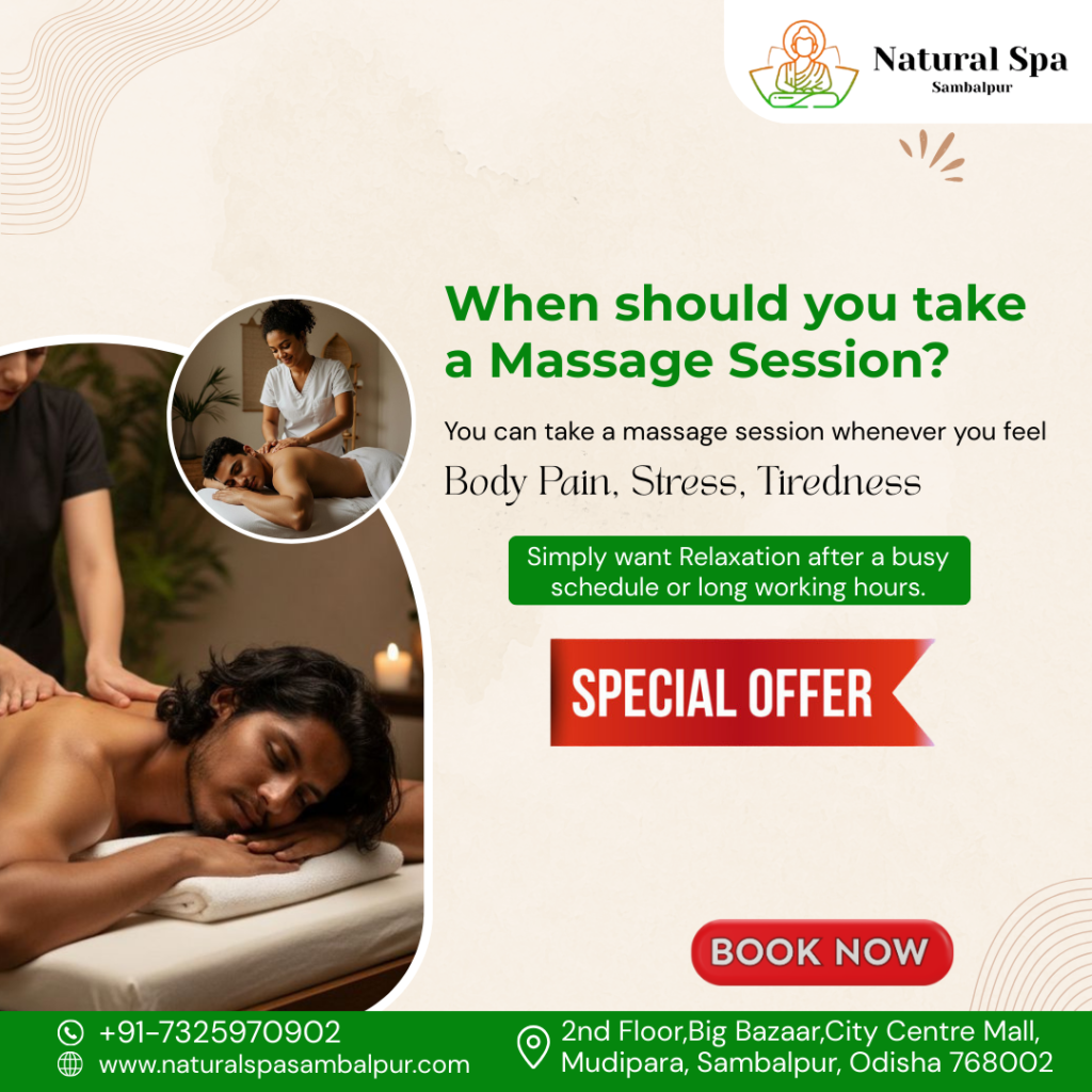 When should you take a Massage Session